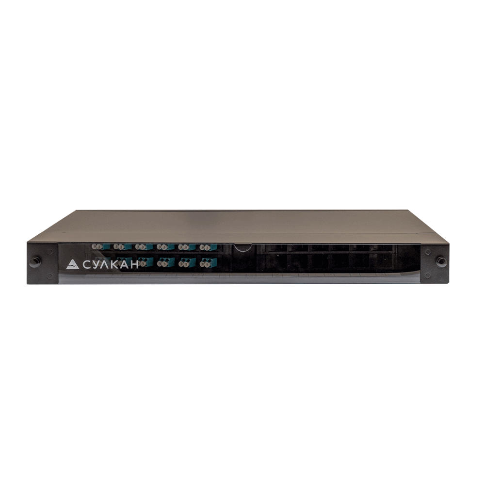 Полка оптическая фиксированная 19&quot; 1U неукомплектованная